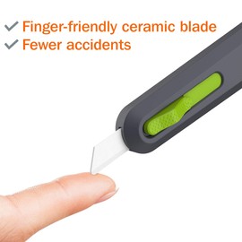 Slice Auto Utility Knife, 1 Pack, Blade Automatically Retracts