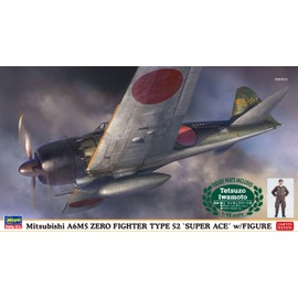 Hasegawa 1/48 Japanese Navy Mitsubishi A6M5 Zero Fighter Fighter Fighter Fighter Fighter with Figure 07497