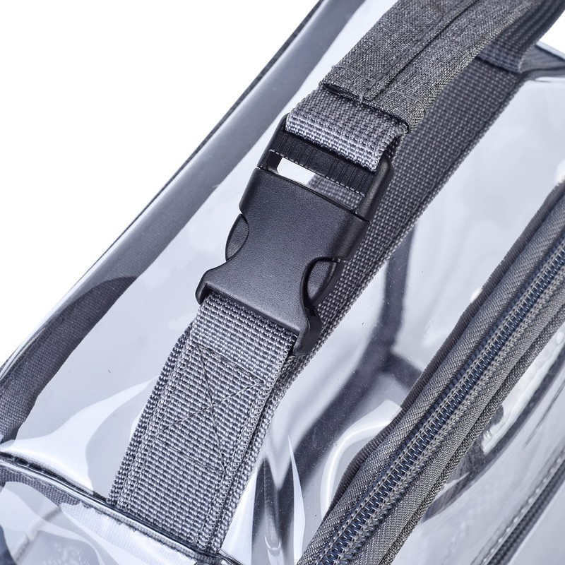 Oraben Stadium Approved Clear Lunch Bag for Sprots Work,Clear Lunch