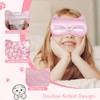Cooling Eye Mask and Sleep Mask for Girl Woman 2