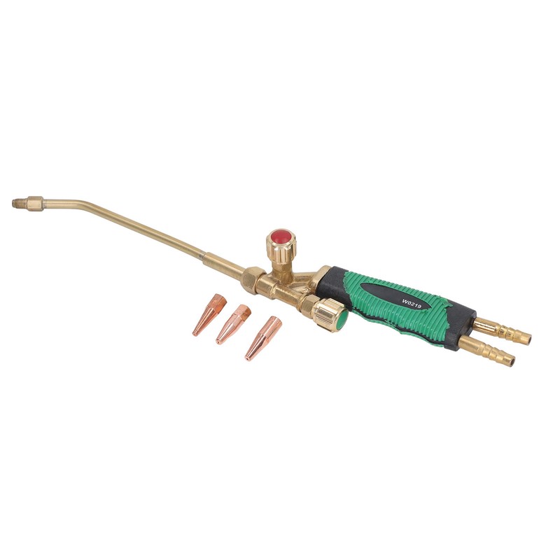 6L Brass Head Gas Welding Torch Adjusting Swirl Flame Trigger