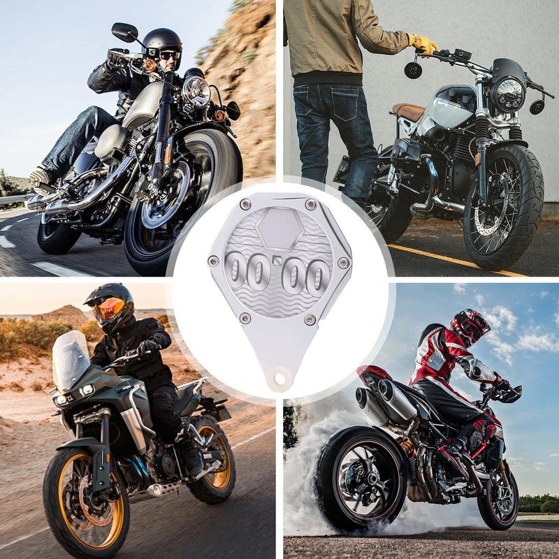 Tax Disc Permit Holder for Motorcycle - Hexagonal Tax Disc