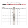 Agenda Escolar Diaria 2026 -2027 Personalizada Pasta Dura 10