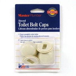 Master Plumber 573405 MP Toilet Bolt Cap, Almond