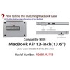 UESWILL Compatible with 2022-2024 MacBook Air 13 inch M2 M3