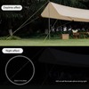 Reflective Tent Guy Ropes, 10 PCS Green Tent Guide Rope