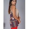 Marubhumi Hemp Small Backpack Cross Body Shoulder Himalayan Bag Adjustable