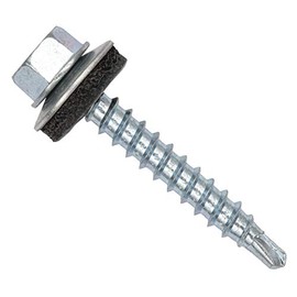 Twistec 292BVZ48x35 trapezoidal sheet metal screws 4.8 x 35 mm, bright galvanized, 100 pieces
