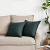 Jeanerlor Pack of 2 24 x 24 Inch Cotton Linen
