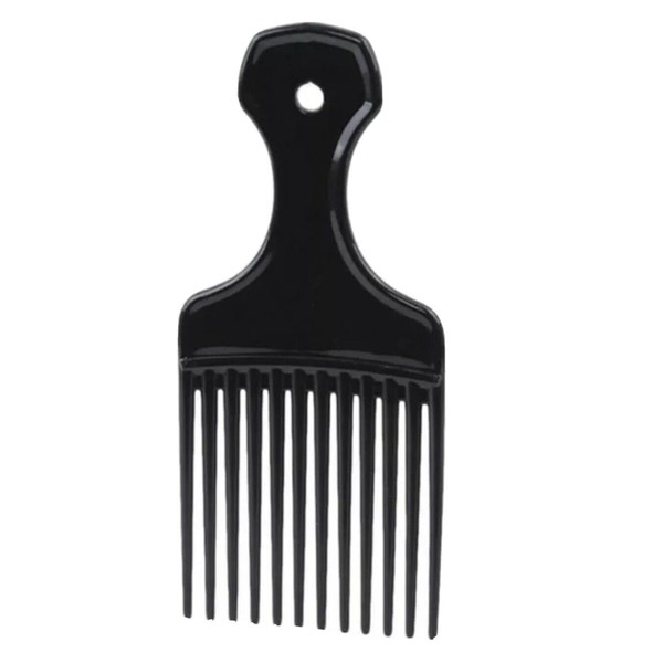 4 Long Tooth Hairdressing Pick Afro Comb Curly Hair Brush Styling Barber Tool