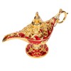Magic Genie Lamp Exquisite Colorfast Eye Catching Alloy Embossed Pattern