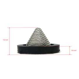 The ROP Shop | (Pack of 20 Rubber Washers with Stainless Steel Mesh Filter for Garden Hose