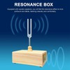 Dasing 432Hz Tuning Fork with Resonance Box for Sound Healing,