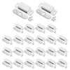 24 Pcs Single Magnetic Catch Kitchen Cabinet Magnets Heavy Duty