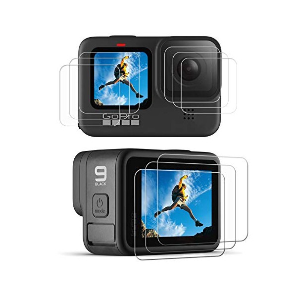 [9pcs] hero 9 Screen Protector for GoPro Hero 9/Hero 10