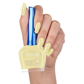 MASGLO Tradicional - Esmalte de uñas fórmula libre de 13, hasta 7 días de uso, alta cobertura y acabado brillante, vegano - (0.5 onzas).