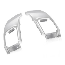 CROSSDESIGN Rear Bumper Tow Eye Cover Trim Exhaust Tip Compatible with Land Rover Range Rover Evoque 2012-2018 Fit for Dynamic model