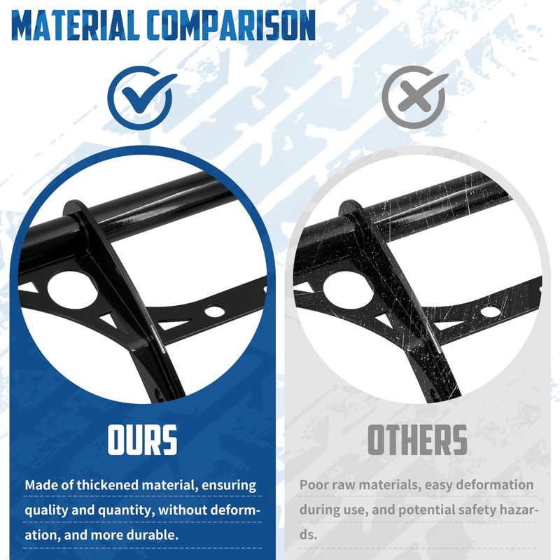 Engine Guard Crash Bar Front Highway Foot Pegs Fit for