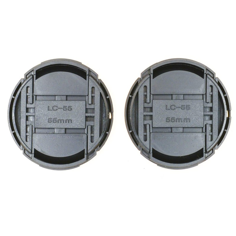 Protastic 55mm Lens Caps - Pack of 2 - Spring