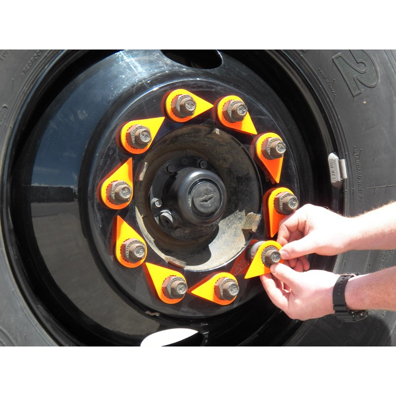 Torque-Tight 33mm Loose Lug Nut Indicators - 100pc Package -