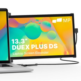 Mobile Pixels Duex Plus DS Portable Laptop Monitor, 13.3'' Laptop Screen Extender, Type-C/HDMI Plug and Play, Portable Monitor for 13'' to 14.5'' Laptop