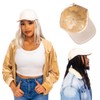 Perfectly Satined Satin Lined Baseball Cap, Sizes Medium, Large, X-Large