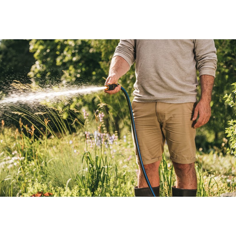 Fiskars Hose Du?sen Starter Kit, SoftGrip, with Hose Nozzle, Tap