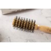 Roll Brush, Nylon, Pig Hair, Easy to Catch, W Implantation,