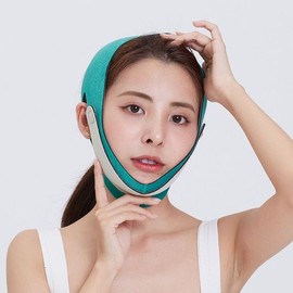 Facial elasticity band, facial lifting band, green color / facial lifting device, facial lifting band / 얼굴탄력밴드 얼굴리프팅밴드 그린색상/얼굴리프팅기구 얼굴리프팅밴드