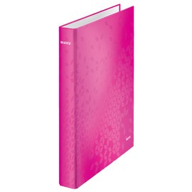 Leitz Ring Binder A4 2R 25 cm Metallic Pink