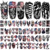 77 Sheets Independence Day Temporary Tattoos, USA Flag Patriotic Waterproof