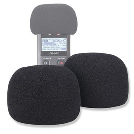 DR05X Windscreen Foam Filter Fits Tascam DR-05X DR-05 Portable Digital Recorders, DR05X Mic Windscreen Pop Filter by YOUSHARES (2 PCS)