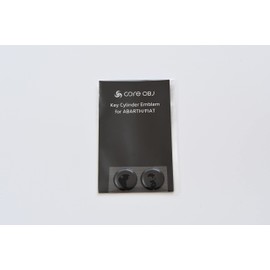 CO-KEA-01B Core OBJ Key Cylinder Emblem Black for ABARTH595/695/FIAT500