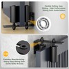 Anobeyi Adjustable Sliding Gate Roller Hardware Kit - Heavy Duty