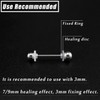 ZS 60Pcs Silicone Healing Non Pull Piercing Discs for Piercing
