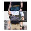 Papaanils Mens Nylon Stretch Web Belts, Mens Casual Belt for