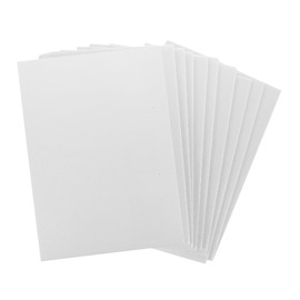 SEWACC Set of 10 A4 Foam Panels 11.69 x 8.27 x 0.16 Inches Thin Foam Printing Plates for Crafts DIY Painting and Presentations