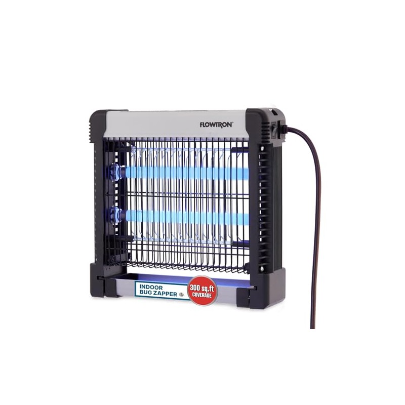 Flowtron Indoor Bug Zapper: 3000V Electric Insect Killer & Mosquito