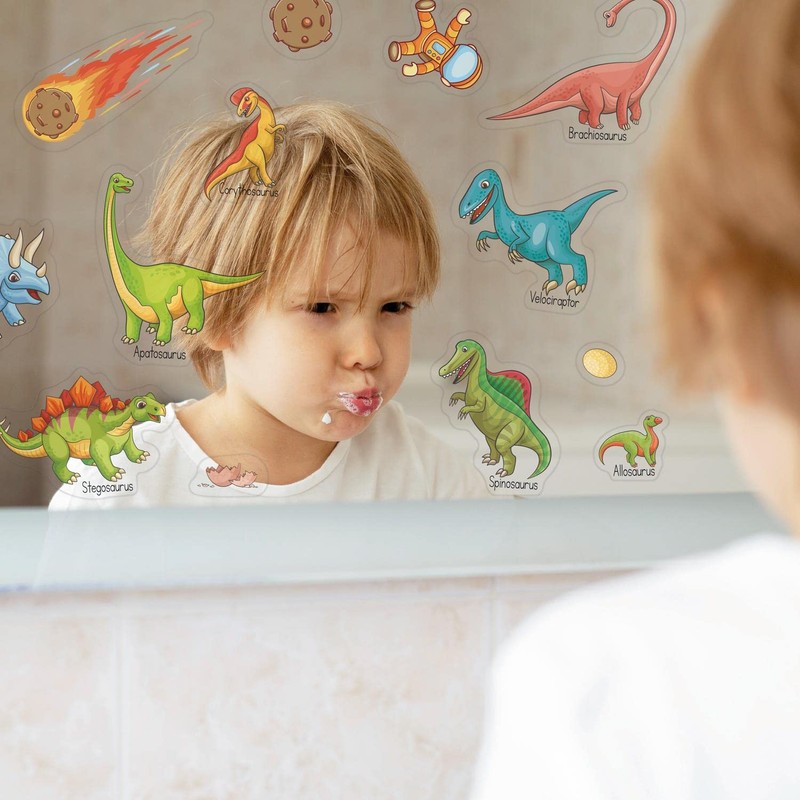 WALPLUS Gel Clings Removable Reusable for Kids Toddlers Classroom Nursery