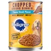 PEDIGREE Adult Canned Wet Dog Food Chopped Ground Dinner T-Bone