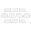 10pcs Disposable Hair Catchers Multipurpose Efficient Quadrate Waterproof Strong Adhesive