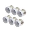 (6-Pack) SpiritLED E26 E27 to E17 Socket Adapter,Standard Medium Screw