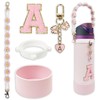 Silicone Boot Cute Monogram Set Compatible with Owala Water Bottle