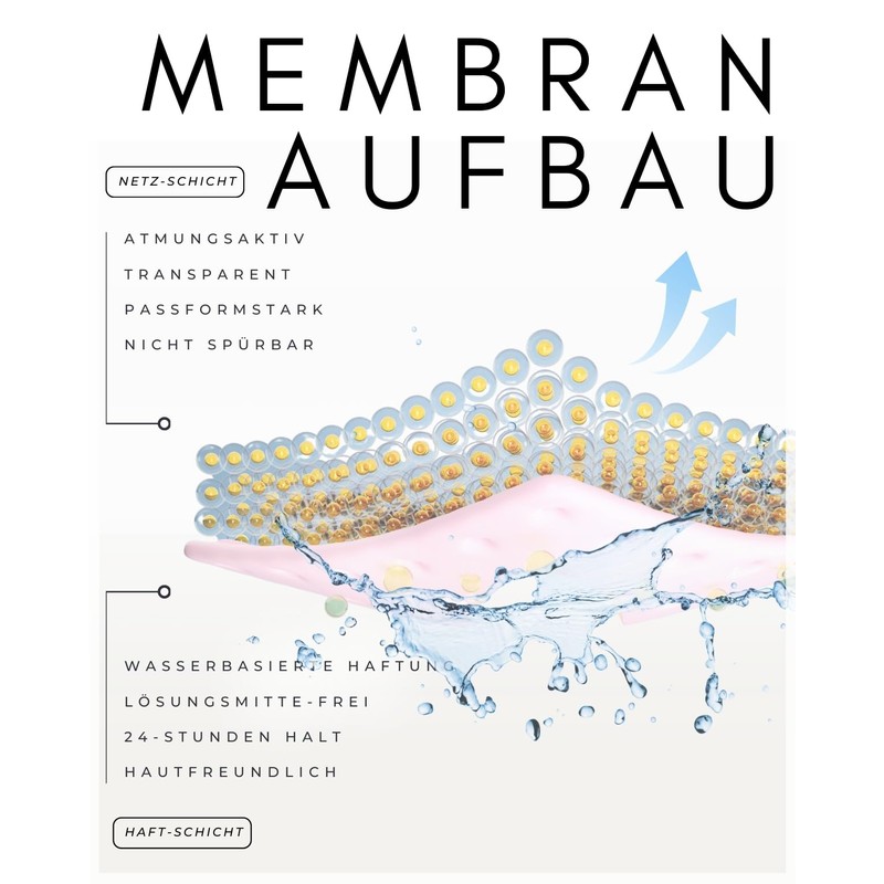 BOTÉ 144 Slip-On Eyelids Stripes Invisible & Breathable (XL) -