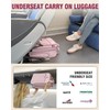 Underseat Carry On Luggage with Wheels, Airline Approved Personal Item