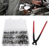 130Pcs Stainless Steel Hose Clamps 6 to 21mm Hose Clip
