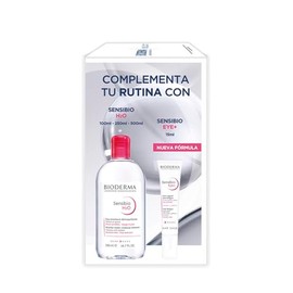 BIODERMA, Sensibio Kit Rutina Calmante, Gel Moussant 100ML, y Defensive Serum 30ML, Skincare Piel Sensible