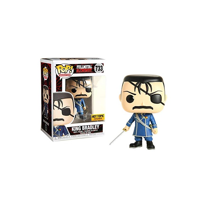 Funko Fullmetal Alchemist Pop! Animation King Bradley Vinyl Figure Hot