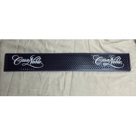 Casa Noble Tequila Beer Bar Rubber Spill Drip Rail Mat 23.5" x 3.5" Purple