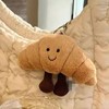 YCWSSB Plush Pretzel Keyring, Cute Cuddly Key Chain for Women
